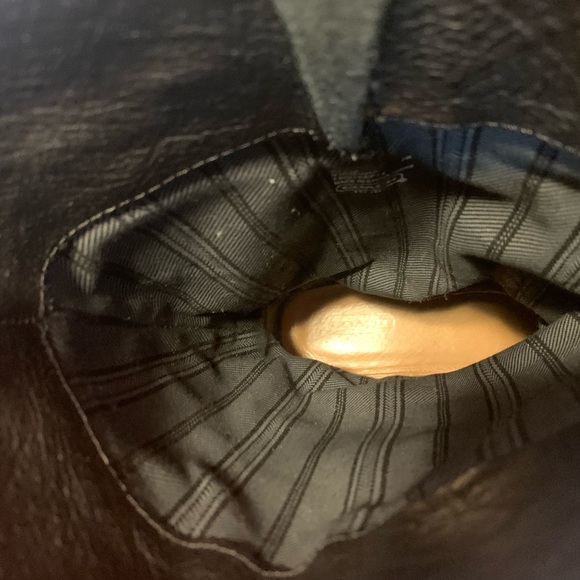 Coach Monogramed Leather Knee Boots - Picture 8 of 14